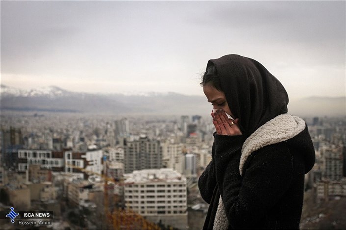 طوفان ریزگردها هوای تهران را ناسالم کرد