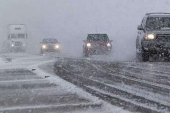 برف و باران در جاده های ۸ استان در صبح دوم فروردین 95