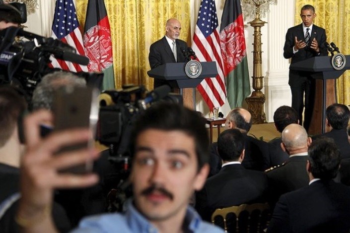 گفتگوی اوباما با غنی درباره مذاکرات صلح با طالبان