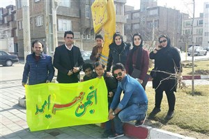 اجرای برنامه «تنفس سبز» توسط انجمن مهر امید