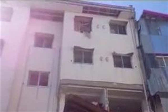 ویدیو / انفجار کپسول گاز در رشت 18 خانه را تخریب کرد