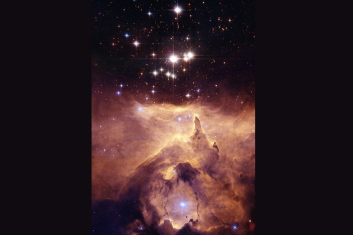 تصویر نجومی روز ناسا / کلیسای جامع ستارگان