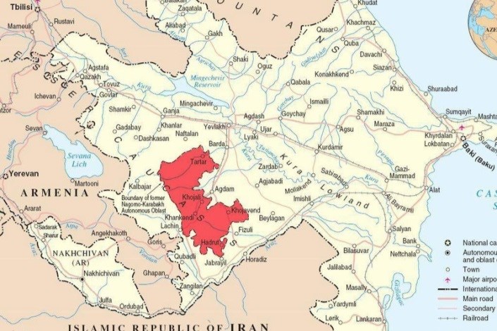 اتهامات جمهوری‌ آذربایجان به ارمنستان درباره قره‌باغ
