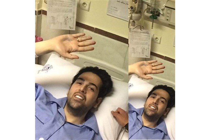 عماد طالب زاده خواننده پاپ، در بیمارستان بستری شد