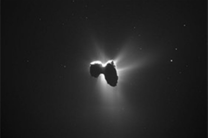 تصویر جدید فضاپیمای روزتا  دنباله‌دار 67/P