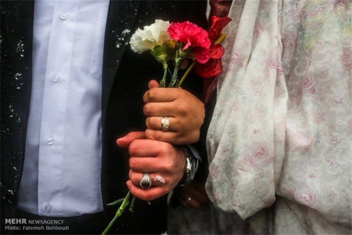اعزام ۶۰۰ زوج جوان با قطار عروس به مشهد مقدس