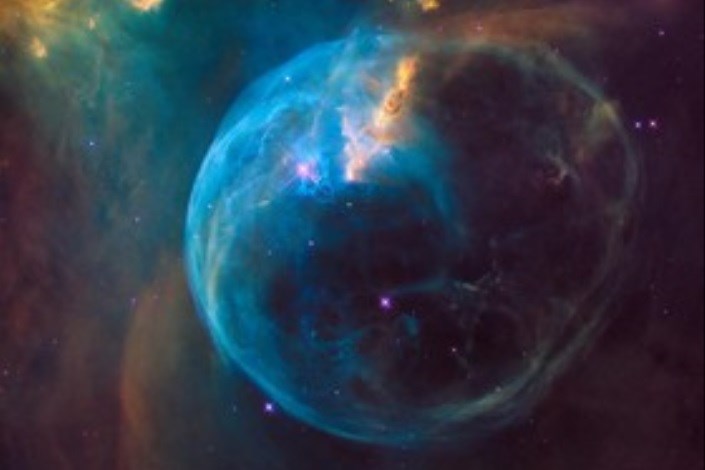تولد 26 سالگی تلسکوپ فضایی هابل /تصویری از یک حباب فضایی