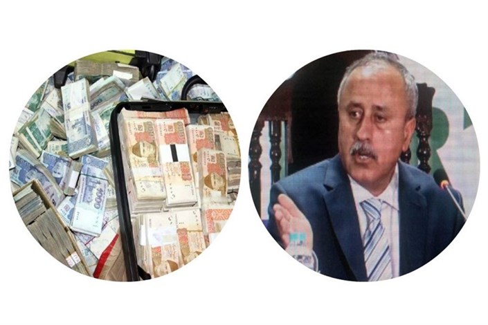 کشف بیش از ۷ میلیون دلار در منزل وزیر دارایی ایالت بلوچستان پاکستان