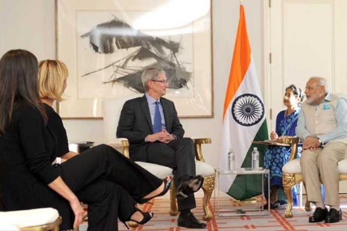 سفر ناگهانی تیم کوک به هند؛ احتمال گشایش اولین اپل استور در این کشور
