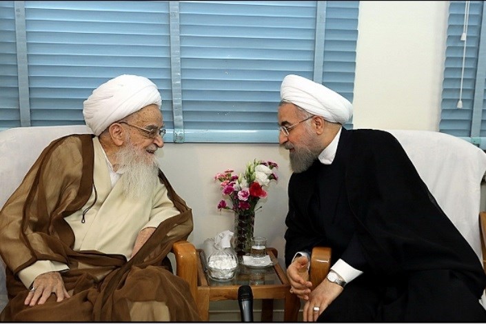 روحانی: بیش از هر زمان به بهبود شرایط اقتصادی کشور امیدواریم/آیت الله صافی گلپایگانی: مردم نسبت به بهبود شرایط بسیار امیدوارتر از گذشته شده اند