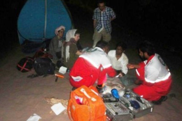 نجات سه گردشگر اسپانیایی گمشده در کلوت ‎های شهداد کرمان
