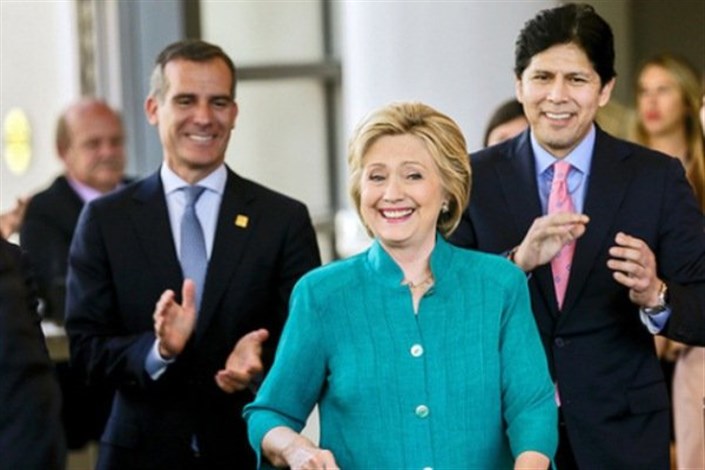 هیلاری کلینتون یک گام به مقام ریاست جمهوری نزدیکتر شد