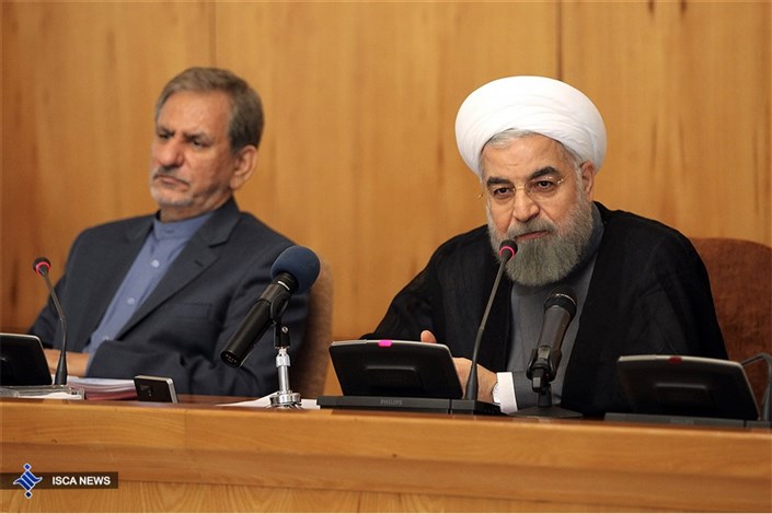 روحانی در جلسه هیات دولت: اخلاق و رفتار اسلامی لازمه انقلابی بودن است