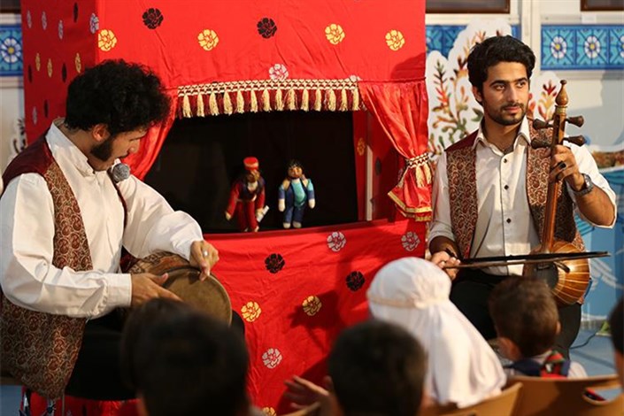 اجرای دو نمایش برای کودکان/خیمه‌شب‌بازی  در«مهمانی مهر و نیایش» 