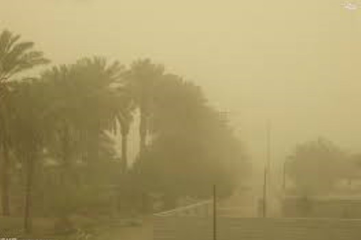 آسمان استان کرمانشاه در تسخیر ریزگردها