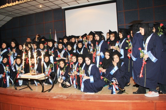 دانشجویان هوشبری دانشگاه آزاد اسلامی شاهرود فارغ‌التحصیلی خود را جشن گرفتند
