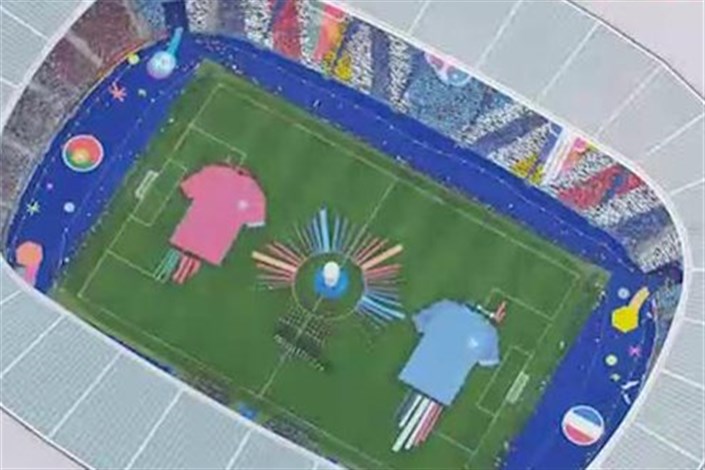 فینال یورو 2016 : گوشه ای از مراسم اختتامیه