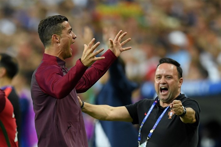 فینال یورو 2016 : لحظه سوت پایان بازی و اشک ها و لبخندها