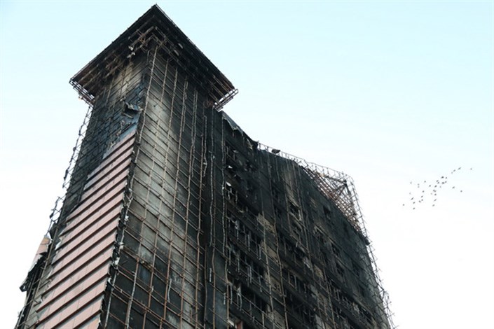 ۱۱ مصدوم در آتش‌سوزی برج سلمان/مصدومیت ۷ آتش‌نشان