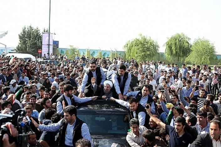 قدردانی دفتر رئیس جمهوری از استقبال پرشور مردم استان کرمانشاه از کاروان دولت تدبیر و امید