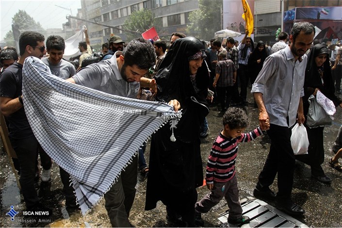 راهپیمایی روز قدس در تهران آغاز شد