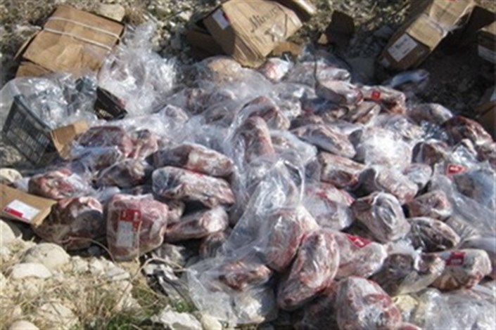 کشف 200 کیلو گوشت فاسد در رودسر