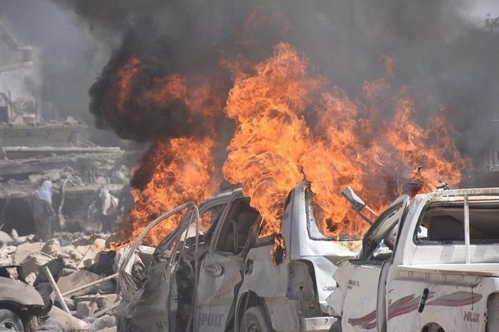 9 کشته و 22 زخمی در انفجار خودرو بمب گذاری شده در ادلب سوریه