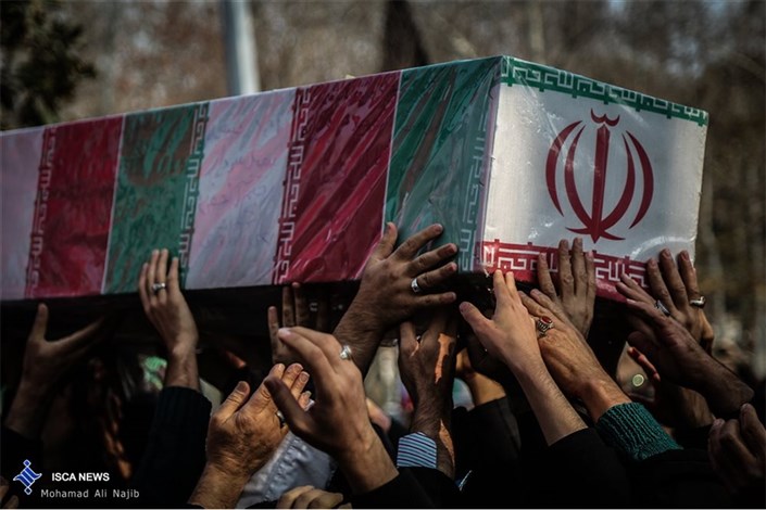 طرح ماندگار فرهنگی در دانشگاه آزاد یاسوج با تدفین دو شهید گمنام