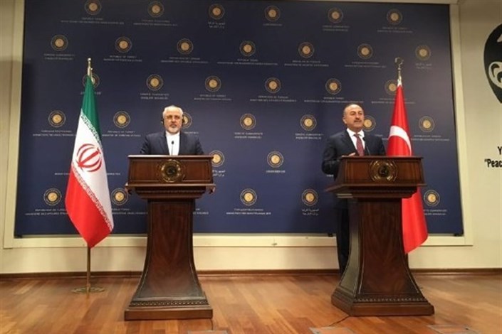 ظریف: همکاری‌های تهران و آنکارا گسترش خواهد یافت/چاووش اوغلو: علاقه‌مند انتقال گاز ایران به اروپا هستیم