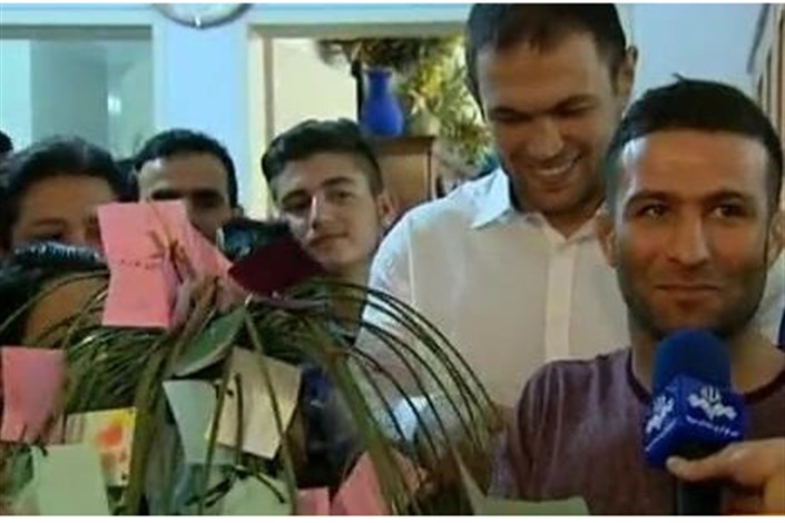 المپیک ریو 2016 : آرزوهای دوست داشتنی بچه های کار بدرقه تیم ملی کشتی آزاد 