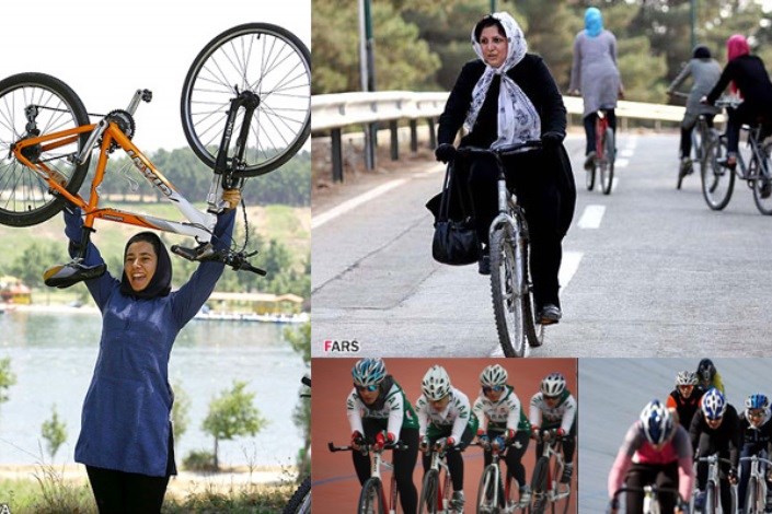  افزایش تمایل زنان  برای استفاده از دوچرخه و موتورسیکلت/ زنان روی دو چرخ