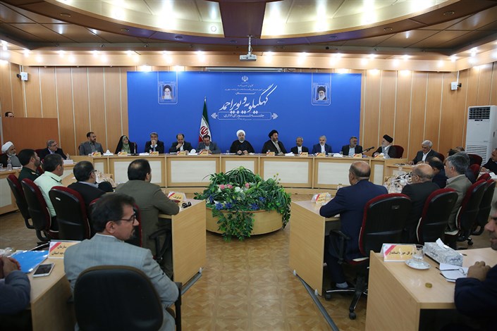 رئیس جمهوری:هدف نهایی طراحان تحریم هسته ای برچیده شدن غنی سازی در ایران بود؛ ناکام شدند