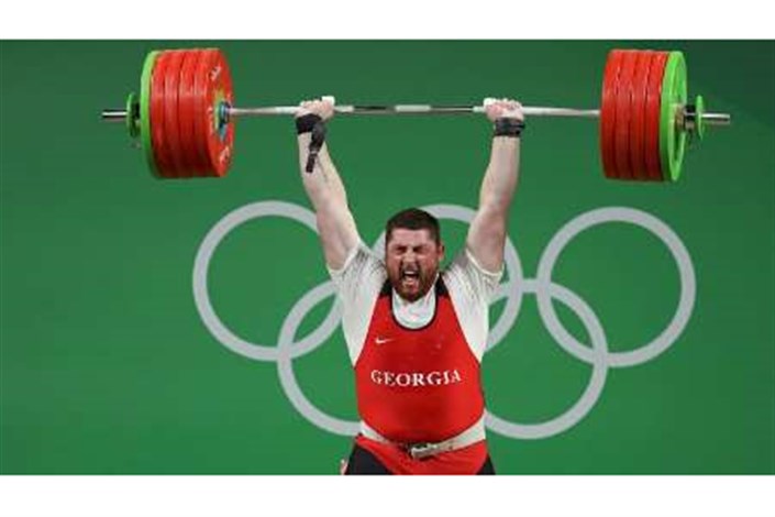  وزنه بردار گرجستان با شکستن رکورد حسین رضازاده قهرمان المپیک شد