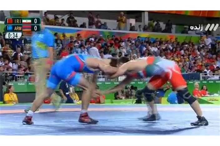 ویدئو/ المپیک ریو 2016 : پیروزی با اقتدار حسن رحیمی مقابل حریف ارمنستان 