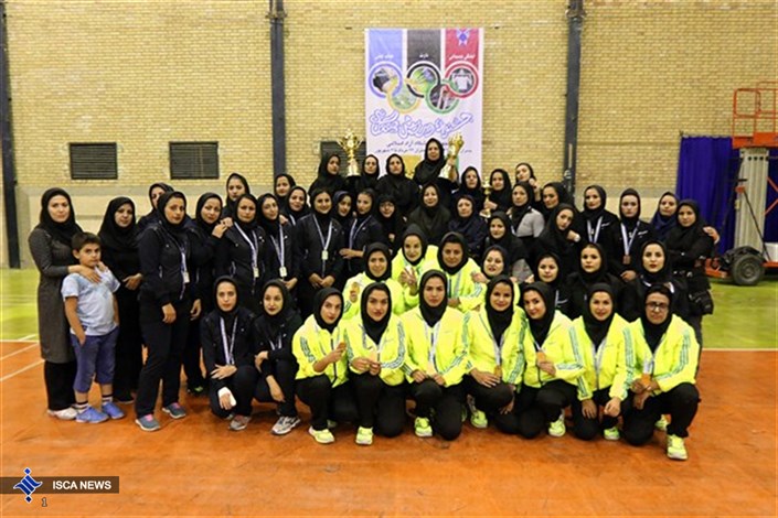 دختران شیرازی، قهرمان جشنواره ورزش همگانی دانشگاه آزاد اسلامی