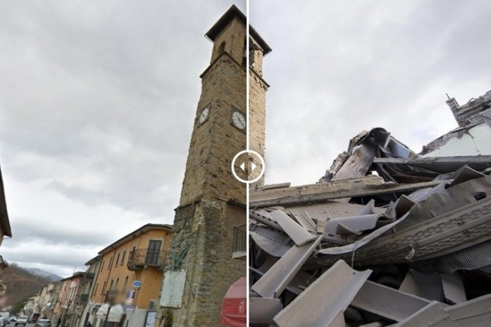 پس لرزه،سر و صدا، نجات بازماندگان/تعداد قربانیان زلزله ایتالیابه 267 نفر رسید/تصاویر