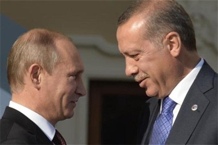 تبریک پوتین به اردوغان به مناسبت سال جدید میلادی