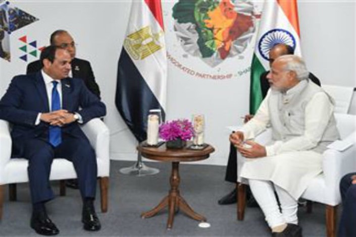 «عبدالفتاح السیسی» با نخست وزیر هند دیدار کرد