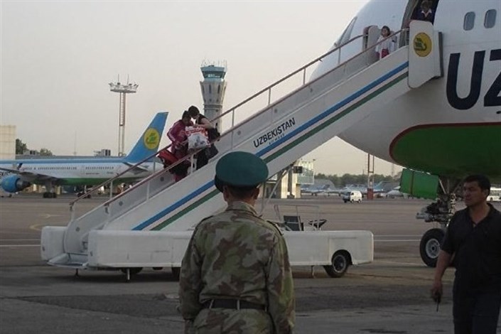  تدابیر امنیتی در فرودگاه بین‌المللی تاشکند پس از مرگ رئیس جمهور ازبکستان