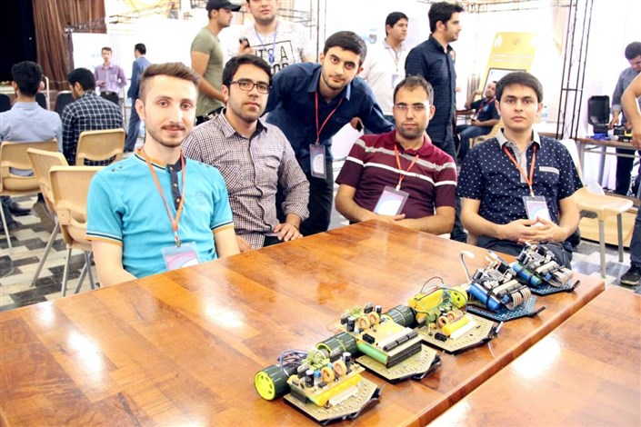 درخشش واحد اردبیل در مسابقات رباتیک کشوری