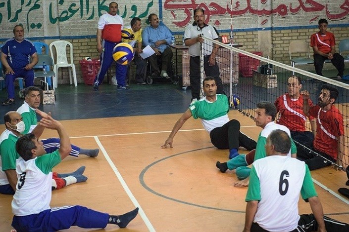 پیروزی والیبال نشسته ایران بر مصر در اولین دیدار تدارکاتی