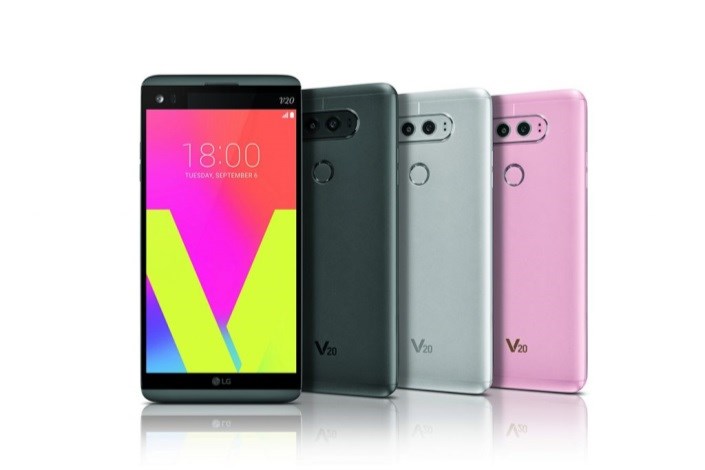 معرفی رسمی گوشی ال‌جی V20
