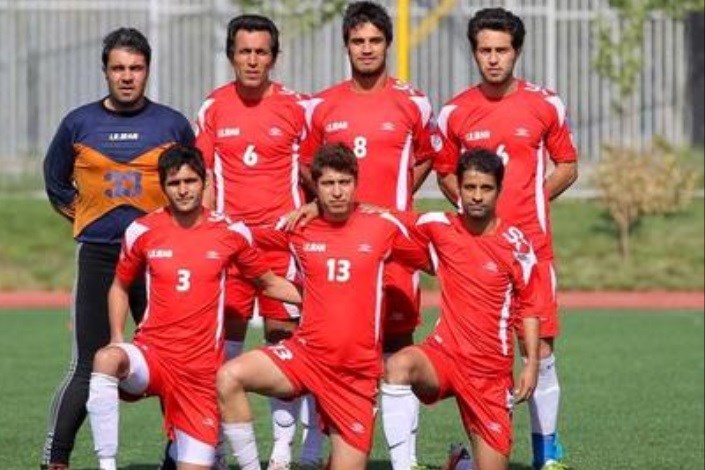 فوتبال هفت نفره   ایران در  نیمه نهایی مقابل برزیل