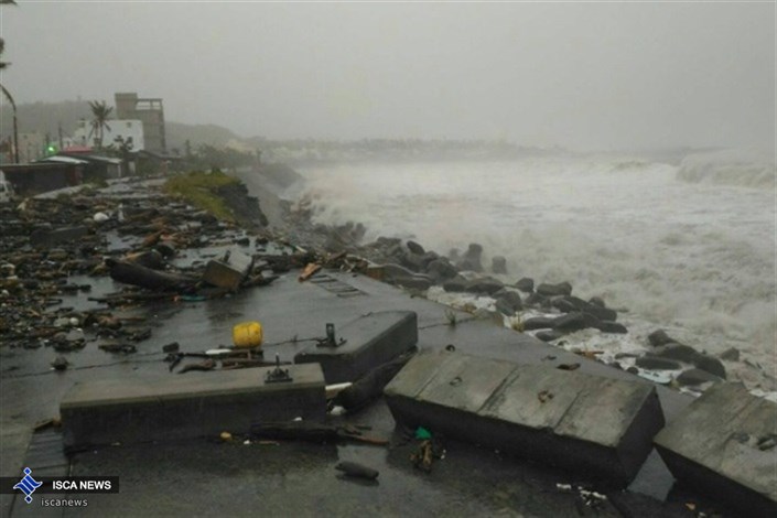 وقوع طوفان با سرعت 370 کیلومتر بر ساعت در جنوب تایوان/ مورانتی فردا به چین می رسد/تصاویر