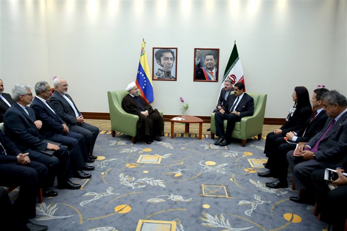 رییس جمهوری: تهران از گسترش همکاری اقتصادی با کاراکاس استقبال می کند