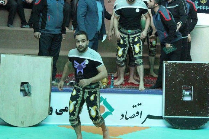 افتخاری دیگر برای ورزش دانشگاه آزاد اسلامی/حاج صادقی عضو اصلی تیم پهلوانی و زورخانه ای