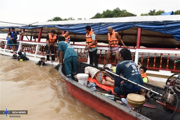 15 کشته در اثر واژگونی قایق در تایلند
