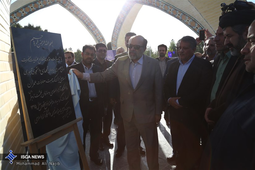 بنای یادمان شهدای دانشجو در بهشت زهرا (س) افتتاح شد