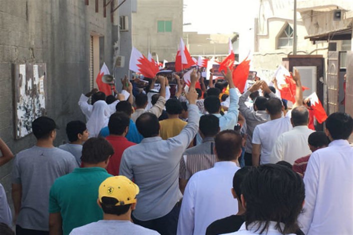  تظاهرات مردم خشمگین شرق عربستان در اعتراض به اعدام سه جوان بحرینی
