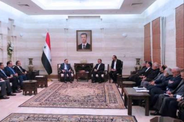 دیدار استاندار خراسان رضوی با نخست وزیر سوریه در دمشق